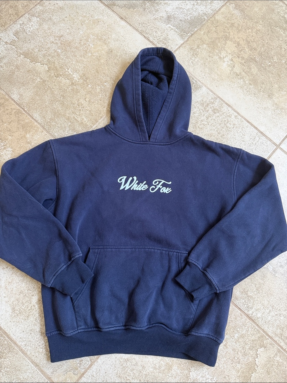 White Fox Hoodie Sweatshirt